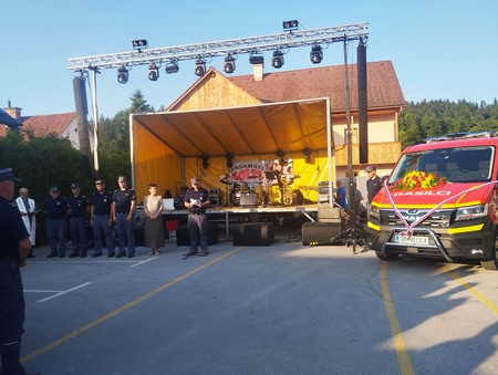 PGD Rečica - prevzem vozila 